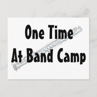 Postal Campamento de Banda