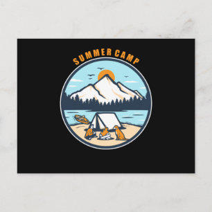 Postal Campamento de Verano