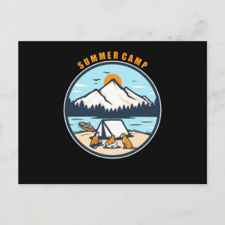 Postal Campamento de Verano