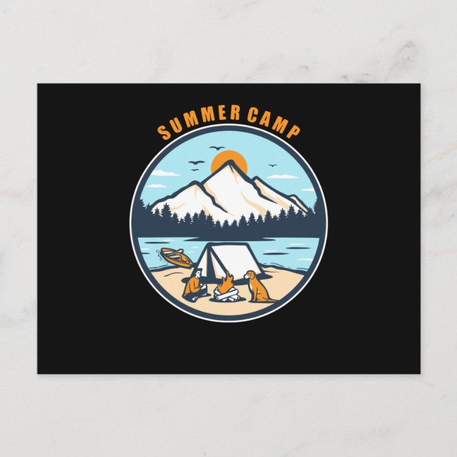 Postal Campamento de Verano (Anverso)