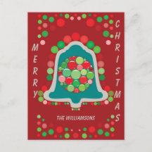 Campana de Navidad/Fiestas personalizable y editab