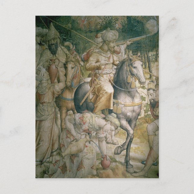 Postal Campaña del emperador Carlos V contra los turcos (Anverso)