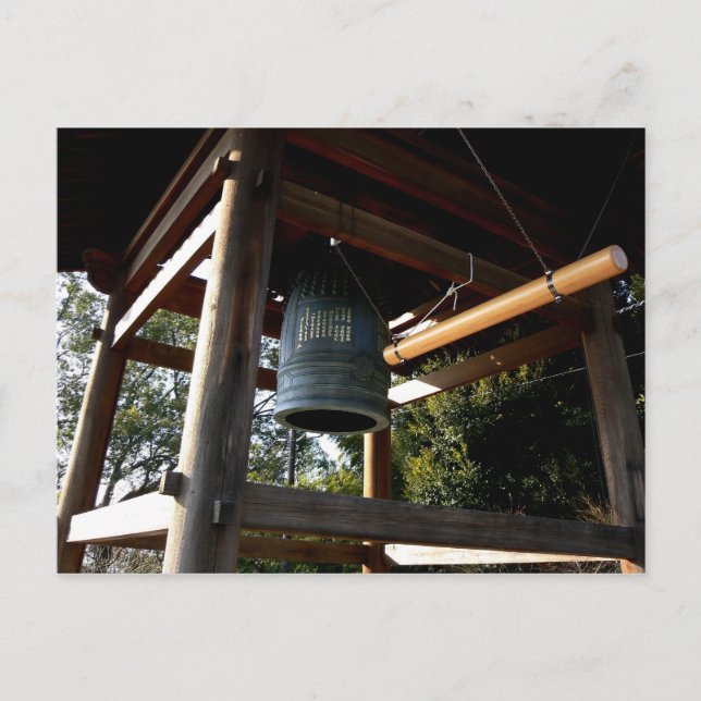 Postal Campana japonesa (Anverso)