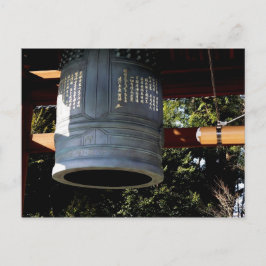 Postal Campana japonesa de hierro fundido