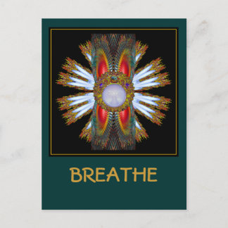 Postal Campaña para la serie Respiración