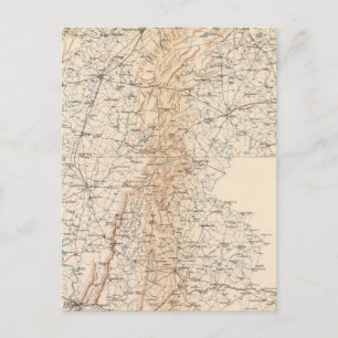 Postal Campaña por Gettysburg