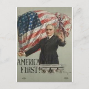 Postal Campaña Presidencial de 1920