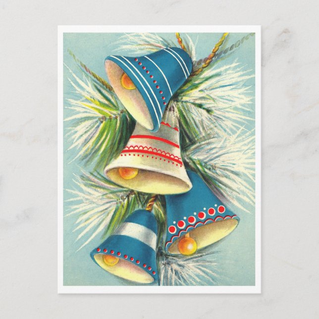 Postal Campanas de Navidad, Alegría Navideña de Inspiraci (Anverso)