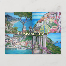 Postal Campania, Italia Postcard