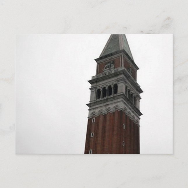 Postal Campanile Piazza San Marco (Anverso)