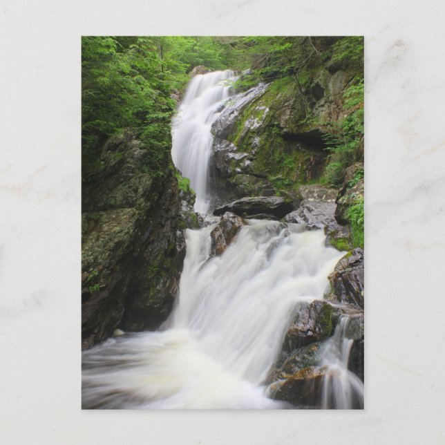 Postal Campbell Falls Berkshires Waterfall (Anverso)