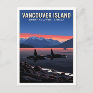 Postal Campbell River y Discovery Passage Viajes a Canadá