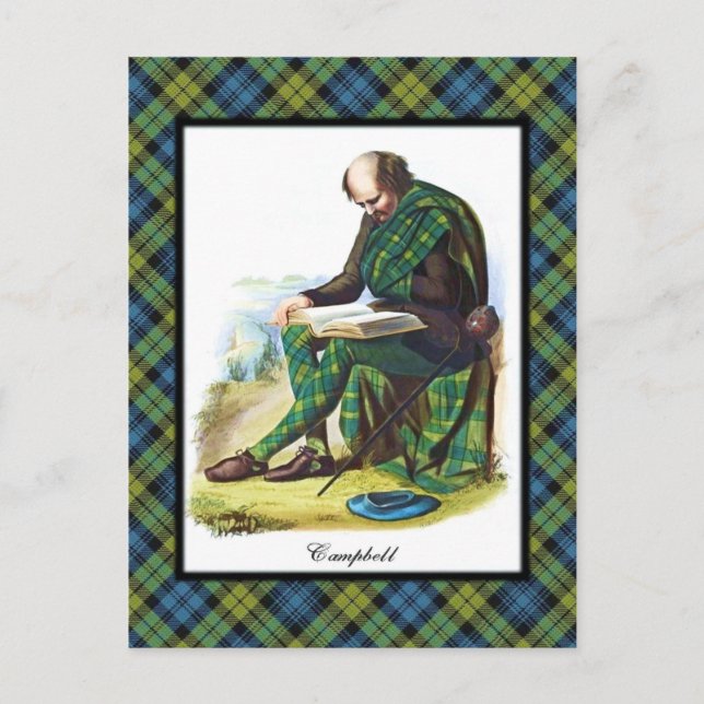 Postal Campbell Scottish Dreams (Anverso)