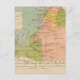 Postal Campeche, México