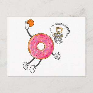 Postal Campeón de Comida de Agujero de Donut para Sumergi