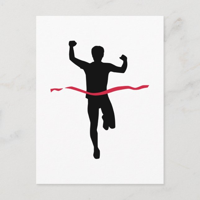 Postal Campeón de la maratón (Anverso)