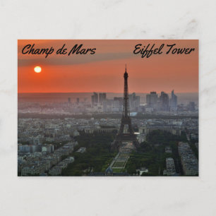 Postal Campeón de Marte, Torre Eiffel