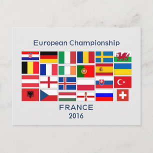 Postal Campeonato Europeo de Fútbol 2016