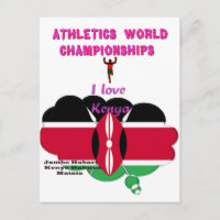 Campeonato Mundial de Atletismo Corredora de Kenia
