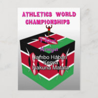 Campeonato Mundial de Atletismo Corredora de Kenia
