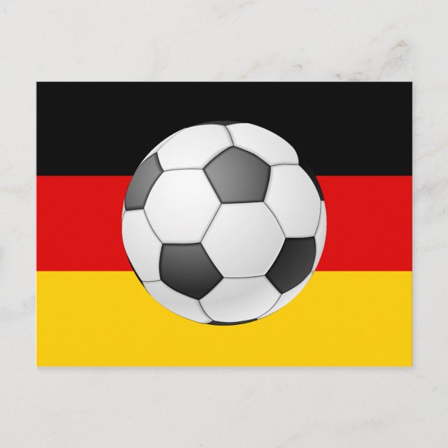 Postal Campeones de Alemania 2014 (Anverso)