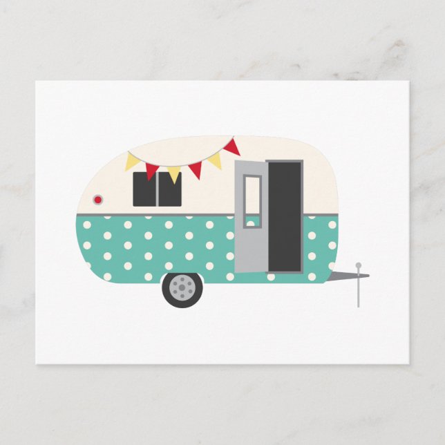 Postal Camper retro (Anverso)