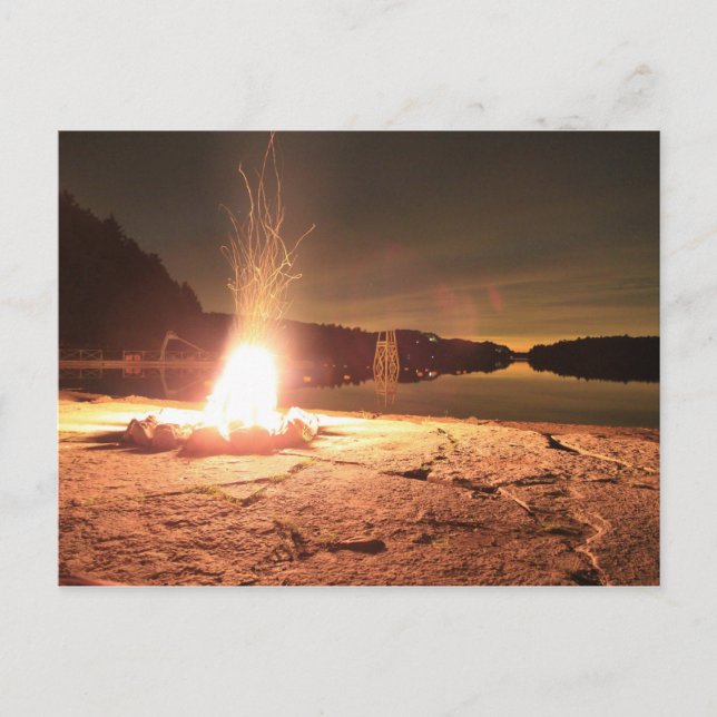 Postal Campfire (Anverso)