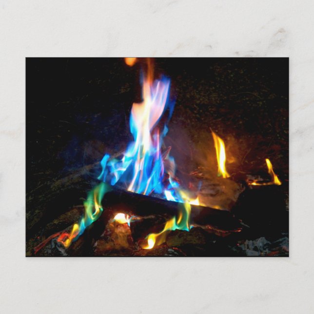 Postal Campfire (Anverso)