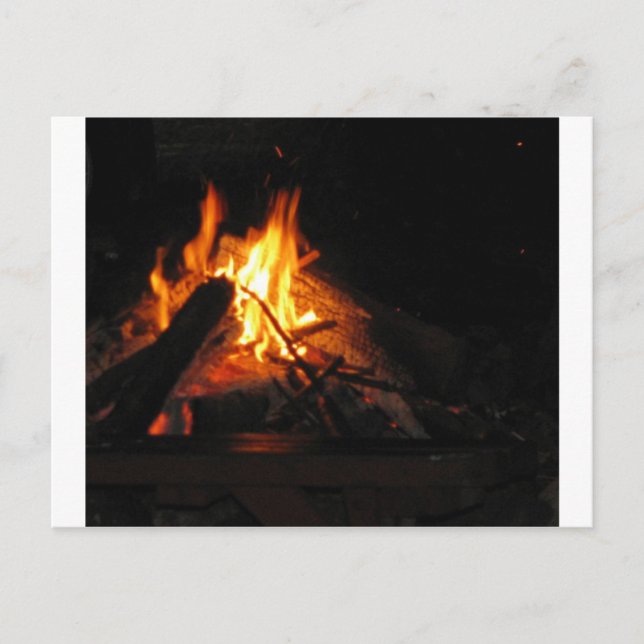 Postal Campfire (Anverso)