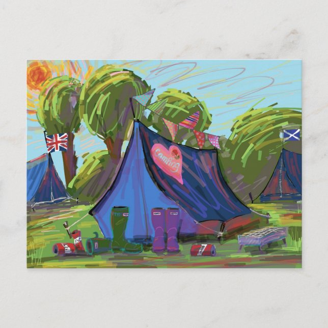 Postal Camping (Anverso)
