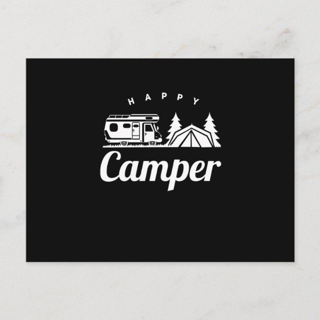 Postal Camping Camp Senderismo Carpas forestales naturale (Anverso)