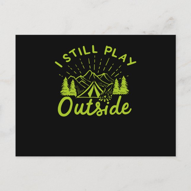 Postal Camping Campfire (Anverso)