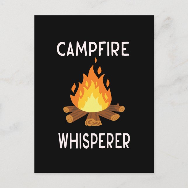 Postal Camping - Campfire Whisperer (Anverso)