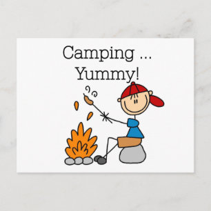 Postal Camping es camisetas y regalos deliciosos
