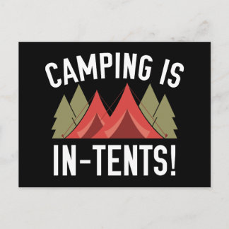 Postal ¡Camping Está En Las Carpas!