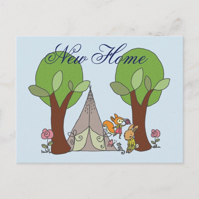 Postal Camping Nueva Casa (Anverso)