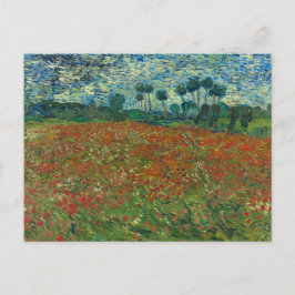 Postal Campo con cachorros de Van Gogh Postcard