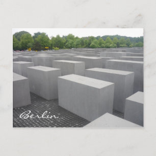 Postal campo conmemorativo del holocausto