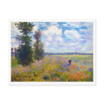 Campo de amapola, Argenteuil, Claude Monet, 1875