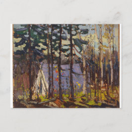 Postal Campo de artistas paisajistas canadienses por Tom 