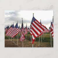 Campo de banderas - Banderas Patrióticas Americana