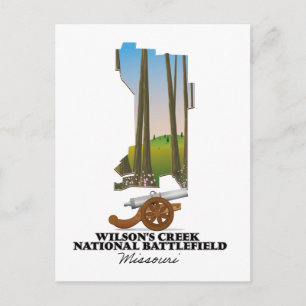 Postal campo de batalla nacional de wilson's creek, Misso