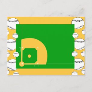 Postal Campo de béisbol