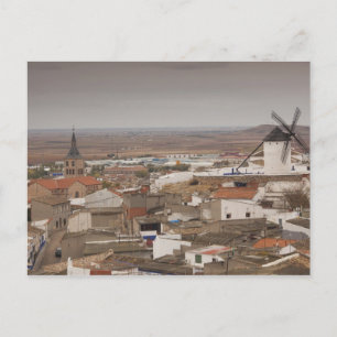 Postal Campo de Criptana, antiguos molinos de viento de L
