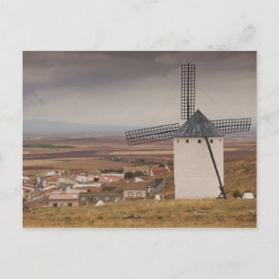 Postal Campo de Criptana, antiguos molinos de viento de L