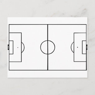 Postal Campo de fútbol