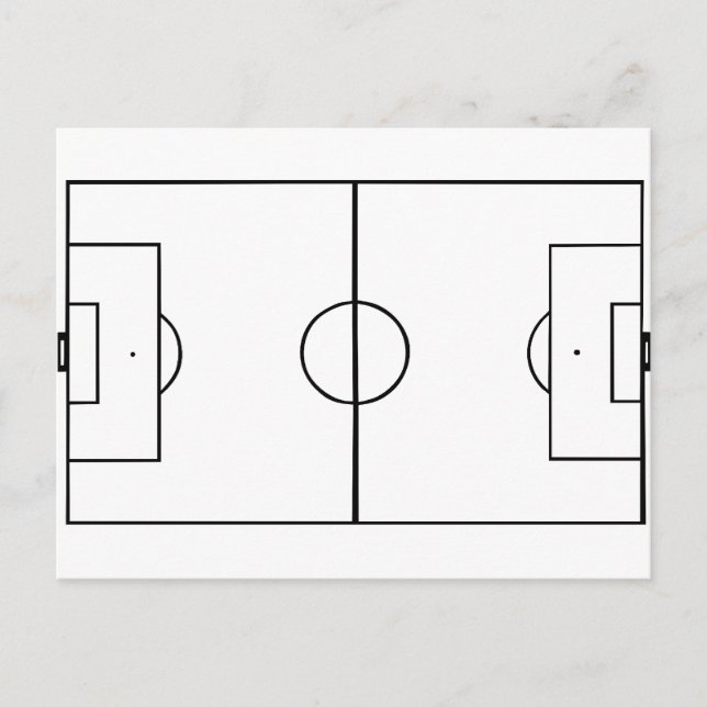 Postal Campo de fútbol (Anverso)