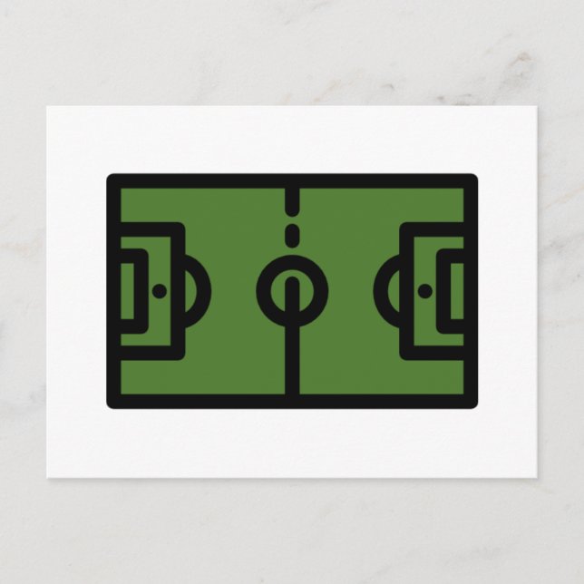 Postal campo de fútbol (Anverso)