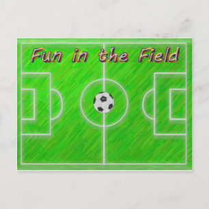 Postal Campo de fútbol