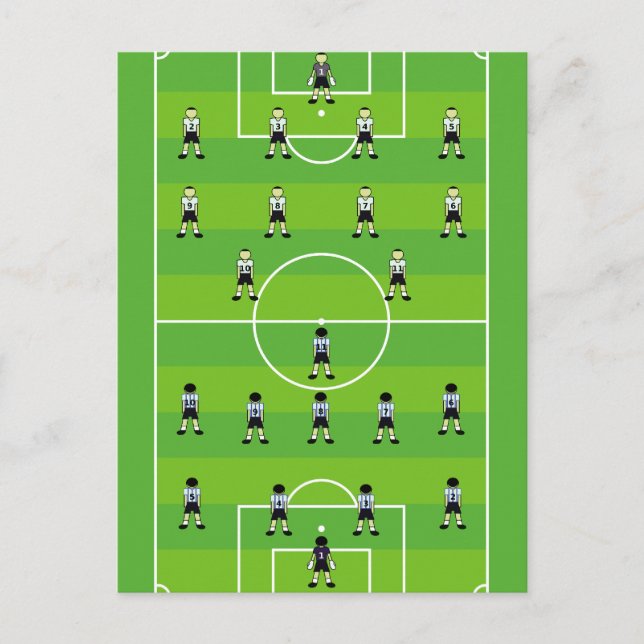 Postal Campo de fútbol (Anverso)
